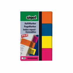 Sigel HN614, Bleu, Orange, Rose, Jaune, 20 mm, 50 mm, 160 pièce(s), 5 cm, 8 cm