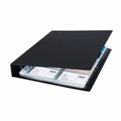 Sigel VZ301, Plastique, Noir, 400 cartes, 90 x 58 mm, 325 mm, 270 mm
