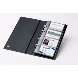 Sigel VZ300 rangement de cartes de visites Plastique Noir