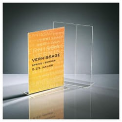 Sigel TA220 porte-document Acrylique Transparent