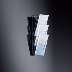Sigel LH137, DIN lang (105x210 mm) & DIN A6 (105x148 mm), Acrylique, Transparent, 3 cm, 1 pièce(s), 120 mm