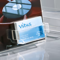 Sigel TA230 support de panneau et stand d'information A4 Acrylique Transparent
