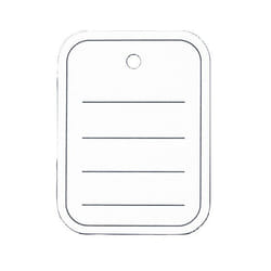 Sigel ZB350 étiquette non-adhésive 500 pièce(s) Blanc Autres