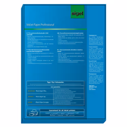 Sigel IP288 papier jet d'encre A4 (210x297 mm) Mat 200 feuilles Blanc
