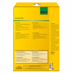 Sigel LP701 étiquette non-adhésive 160 pièce(s) Blanc Rectangle - Vue supplémentaire 4