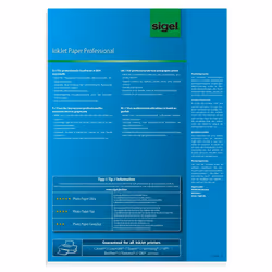 Sigel IP383 papier jet d'encre A3+ (330x483 mm) Mat 100 feuilles Blanc