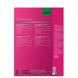 Sigel LF420 film d'impression Laser A4 (210×297 mm) Transparent 50 feuilles