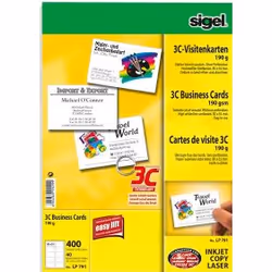 Sigel LP791, 55 mm, 85 mm, 40 feuilles, 400 pièce(s)