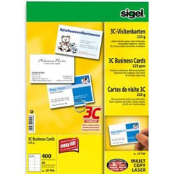 Sigel LP796 carte de visite 400 pièce(s)