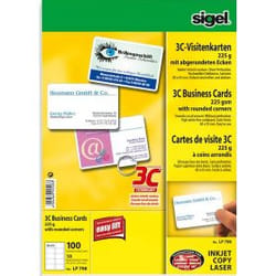 Sigel LP798 carte de visite 100 pièce(s)