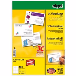 Sigel LP800, 55 mm, 85 mm, 10 feuilles, 100 pièce(s)