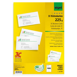 Sigel LP797 carte de visite Laser/a jet d'encre Blanc