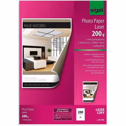 Sigel LP344, 200 g/m², A4, Rose, Blanc