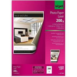 Sigel LP344 papier photos A4 Rose, Blanc