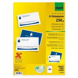 Sigel LP853 carte de visite Laser/a jet d'encre Blanc