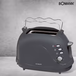 Bomann 602464-X 2 part(s) 600 W Noir