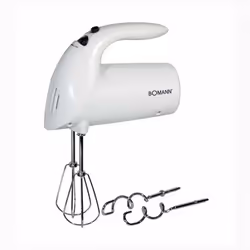 Bomann HM 350 CB, Batteur à main, Blanc, 250 W, 230 V, 50 Hz