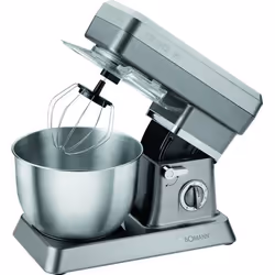 Bomann KM 398 CB robot de cuisine 1200 W 6,3 L Acier inoxydable