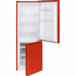 Bomann KG 320.2 réfrigérateur-congélateur Pose libre 165 L E Rouge