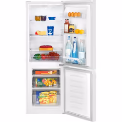 Bomann KG 320.2 réfrigérateur-congélateur Pose libre 165 L E Blanc