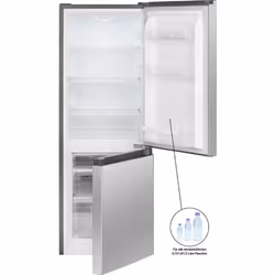 Bomann KG 320.2 réfrigérateur-congélateur Pose libre 165 L E Acier inoxydable - Vue supplémentaire 6