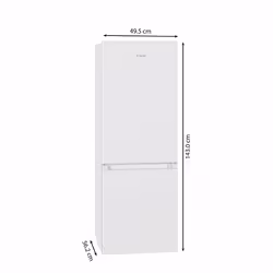 Bomann KG 322.1 réfrigérateur-congélateur Pose libre 175 L D Blanc - Vue supplémentaire 5