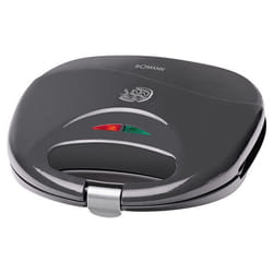 Bomann ST 5016 CB gaufrier et appareil à croque-monsieur 750 W Gris