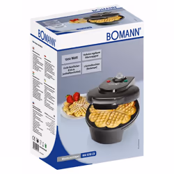 Bomann WA 5018 CB 1 gauffre(s) 1200 W Noir - Vue supplémentaire 5