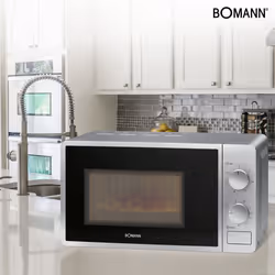 Bomann MWG 6015 CB Comptoir Micro-onde combiné 20 L 700 W Argent
