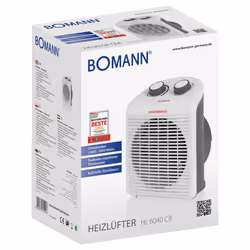Bomann HL 6040 CB Intérieure Blanc 2000W