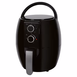 Bomann FR 6057 HCB Unique 3,6 L Autonome 1350 W Friteuse d’air chaud Noir, Argent