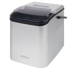 Bomann EWB 6060 CB Machine à glaçon portable 12 kg/24h 105 W Noir, Argent