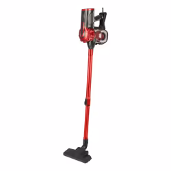 Bomann 660721, Aspirateur-balai 2 en 1, Sans sac, Anthracite, Rouge, Aluminium, 47 cm, 77 cm