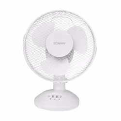 Bomann - Ventilateur de table 23cm vl 1137 cb Blanc