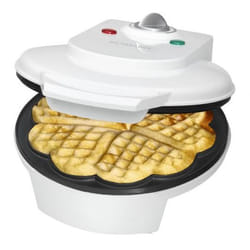 Bomann WA 5018 CB 1 gauffre(s) 1200 W Blanc
