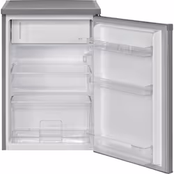 Bomann KS 2184 frigo combine Pose libre 120 L E Acier inoxydable