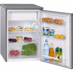 Bomann KS 2184 frigo combine Pose libre 120 L E Acier inoxydable - Vue supplémentaire 5