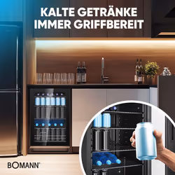 Bomann KSG 7290 Refroidisseur de boisson 115 L 178 canettes Pose libre E - Vue supplémentaire 6