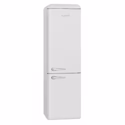 Bomann KGR 7328 réfrigérateur-congélateur Pose libre 250 L E Blanc