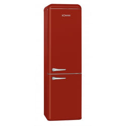 Bomann KGR 7328 réfrigérateur-congélateur Pose libre 252 L Rouge