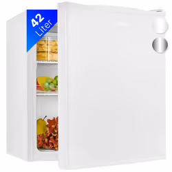 Bomann KB 7346, 42 L, N-ST, 39 dB, E, Blanc