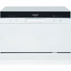 Bomann TSG 7404, Comptoir, Compact, Blanc, Noir, Boutons, LED