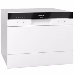 Bomann TSG 7405, Comptoir, Compact, Blanc, Noir, LED, 1 Nombre de paniers