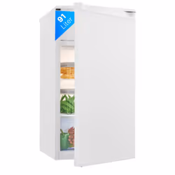 Bomann KS 7349, 91 L, N-ST, 41 dB, E, Blanc