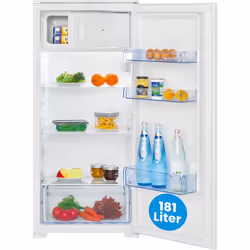 Bomann KSE 7812 frigo combine Intégré 181 L E Blanc