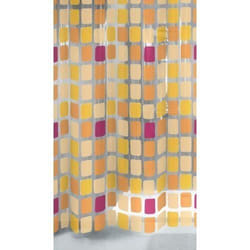 Kleine Wolke 4956580305 Sonny Rideau de Douche Orange 200 x 180 x 009 cm