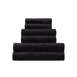 Kleine Wolke 3003926201 Serviette pour invité Noir