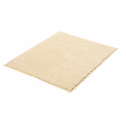 Kleine Wolke Kansas, Beige, Monochromatique, Rectangulaire, Coton, Lavage en machine, 55 x 65 cm