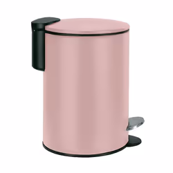 Kleine Wolke SILENCE, 3 L, Rond, Métal, Rose, Pédale, 17 cm