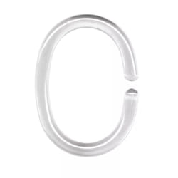 Kleine Wolke 0268000000 Crochet de rideau de douche Transparent